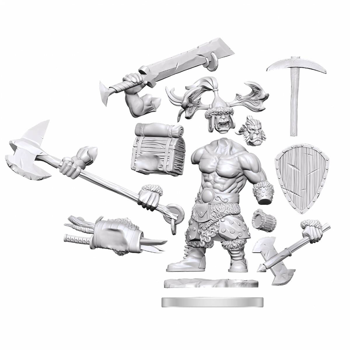 Dungeons &amp; Dragons Frameworks Orc Barbarian Male