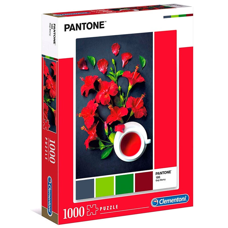 Clementoni - Pantone Red 1000 Piece Jigsaw