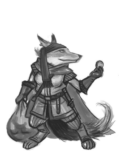 Visions in Fantasy: Fox Female Rogue - Good Games
