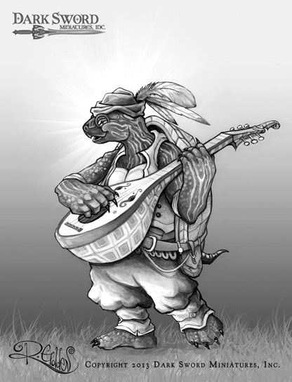 Critter Kingdoms: Turtle Bard with Lute - Good Games