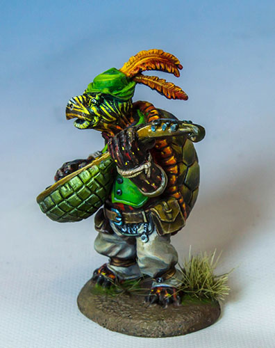 Critter Kingdoms: Turtle Bard with Lute