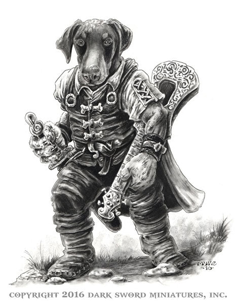 Critter Kingdoms: Strahd - Doberman Bard