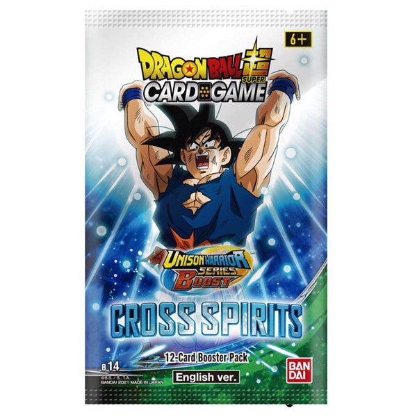 Dragon Ball Super Card Game - Unison Warrior Series 05 Cross Spirits Booster Pack [DBS-B14] - Good Games