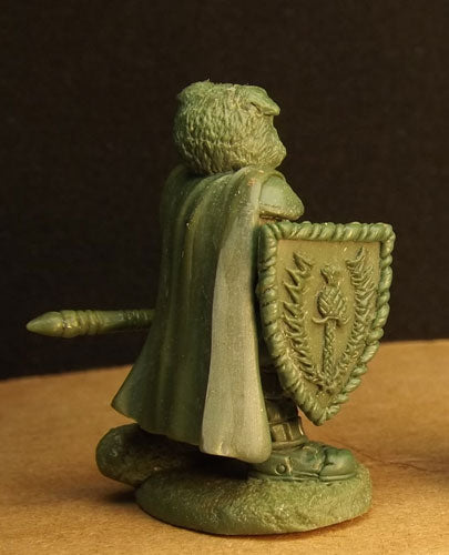Critter Kingdoms: Scottish Fold Cat Cleric with Warhammer