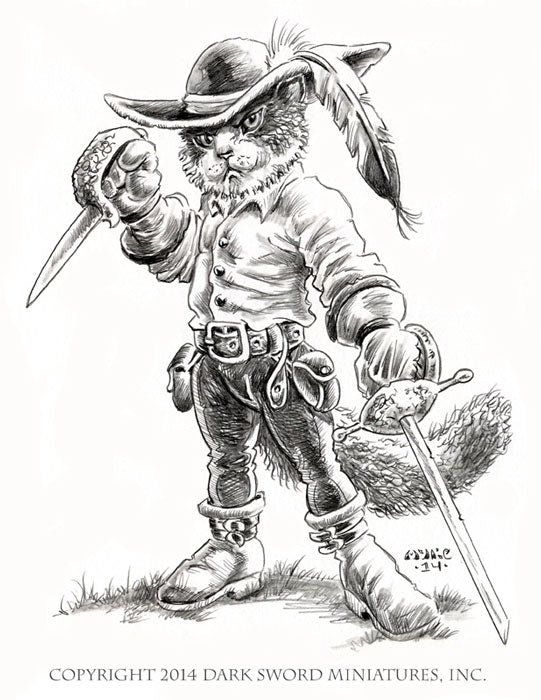 Critter Kingdoms: Selkirk Cat Swashbuckler - Dual Wield