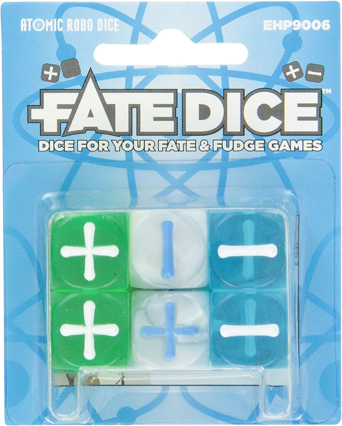 Fate Dice: Atomic Robo Dice