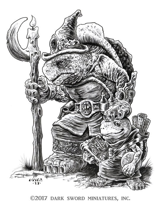 Critter Kingdoms: Tortoise Wizard with Apprentice