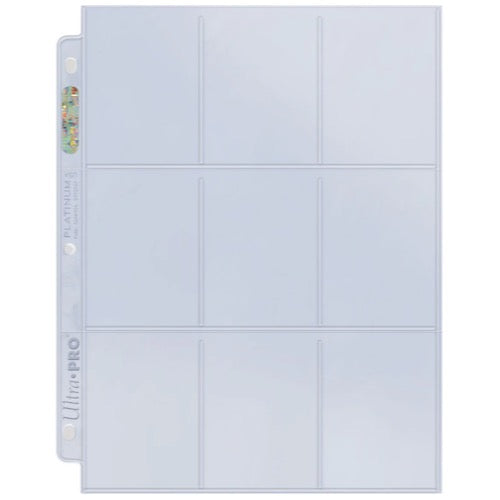 Ultra-Pro 9: Pocket Page Sleeves