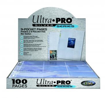 9 Pocket Silver Series Page for Standard Size Cards - Good Games