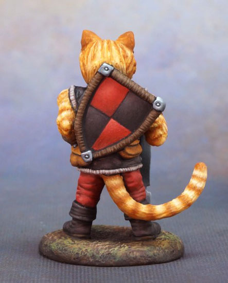 Critter Kingdoms: Korbern - Large Cat Warrior with Sword