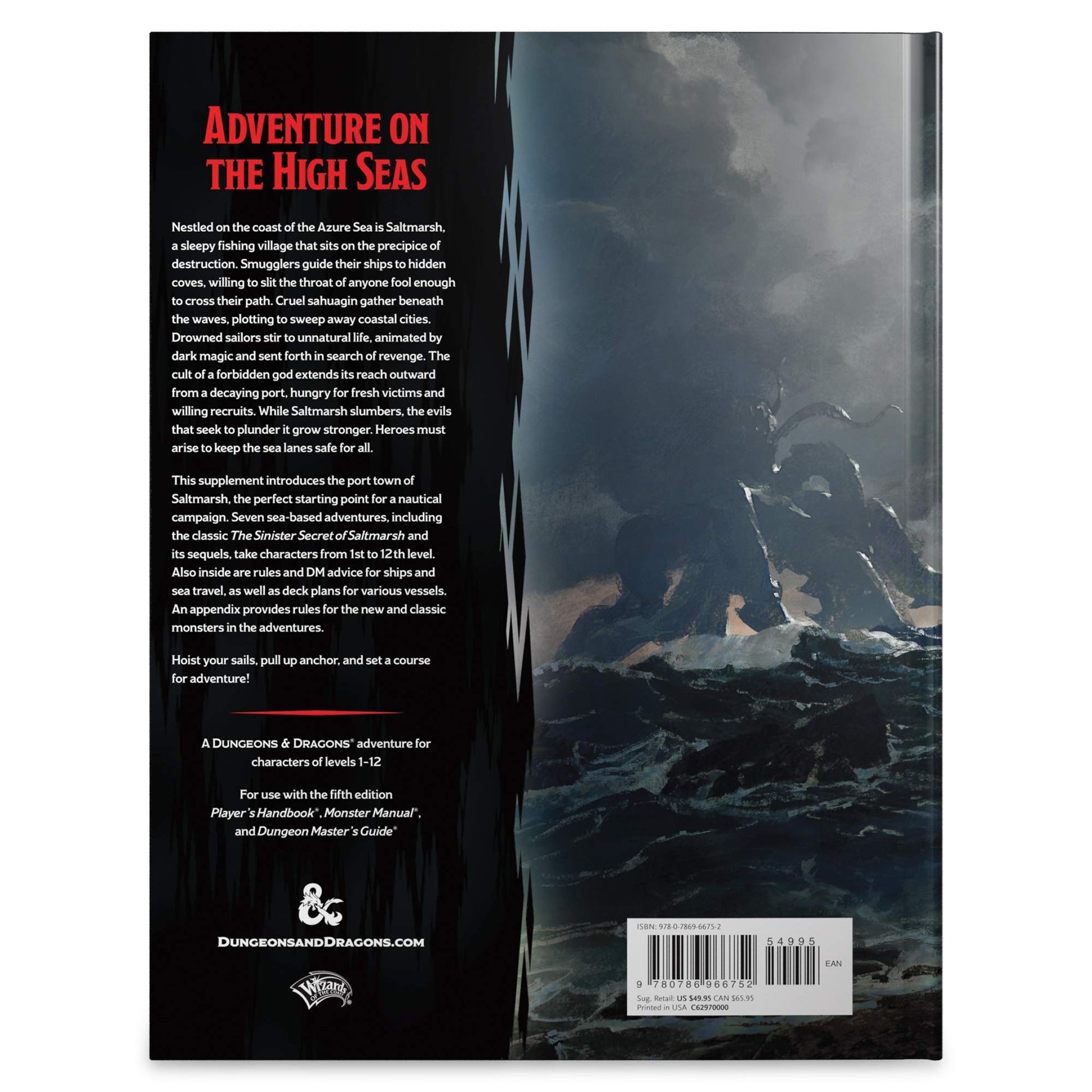 Dungeons & Dragons Ghosts Of Saltmarsh - Good Games