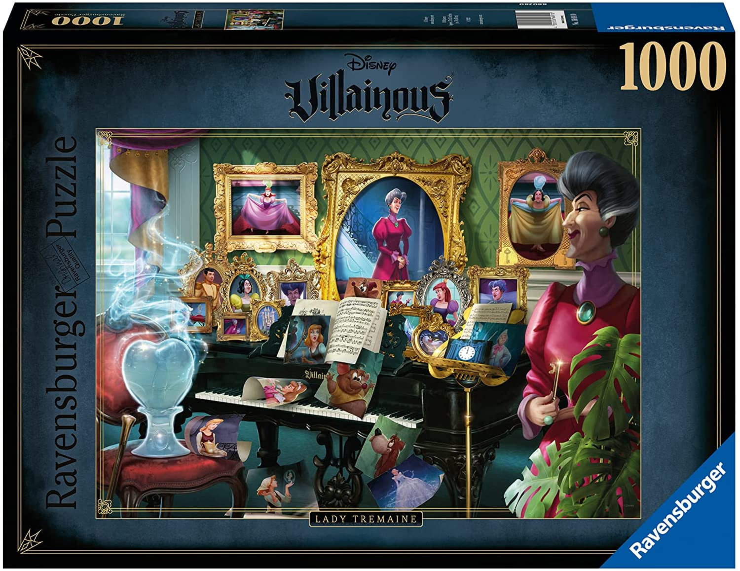 Ravensburger - Villainous Lady Tremaine - 1000 Piece Jigsaw - Good Games