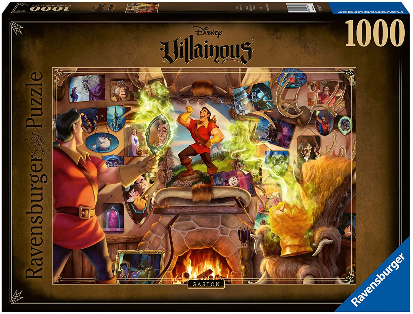 Ravensburger - Villainous Gaston - 1000 Piece Jigsaw - Good Games