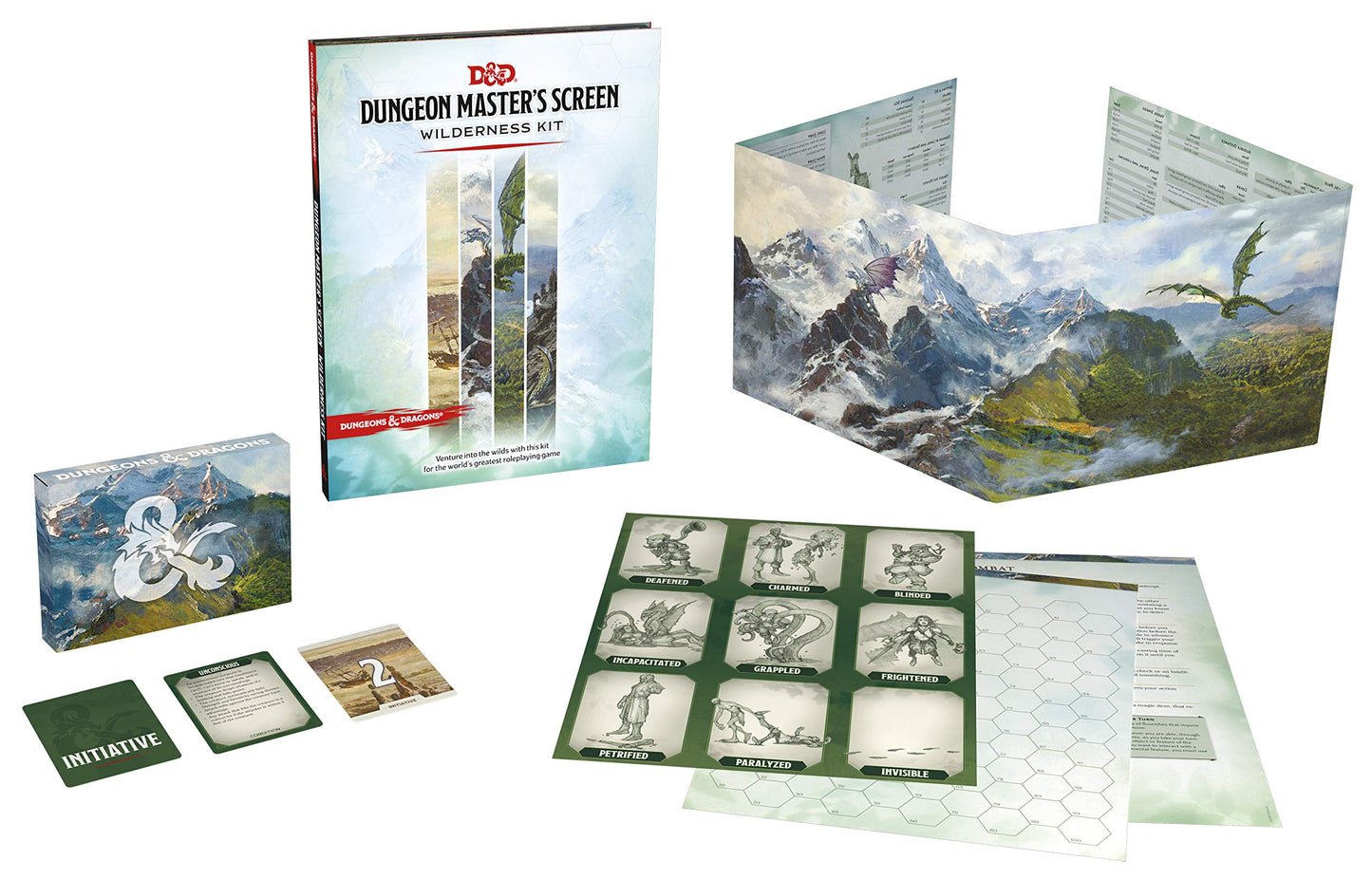 Dungeons & Dragons Dungeon Masters Screen Wilderness Kit - Good Games