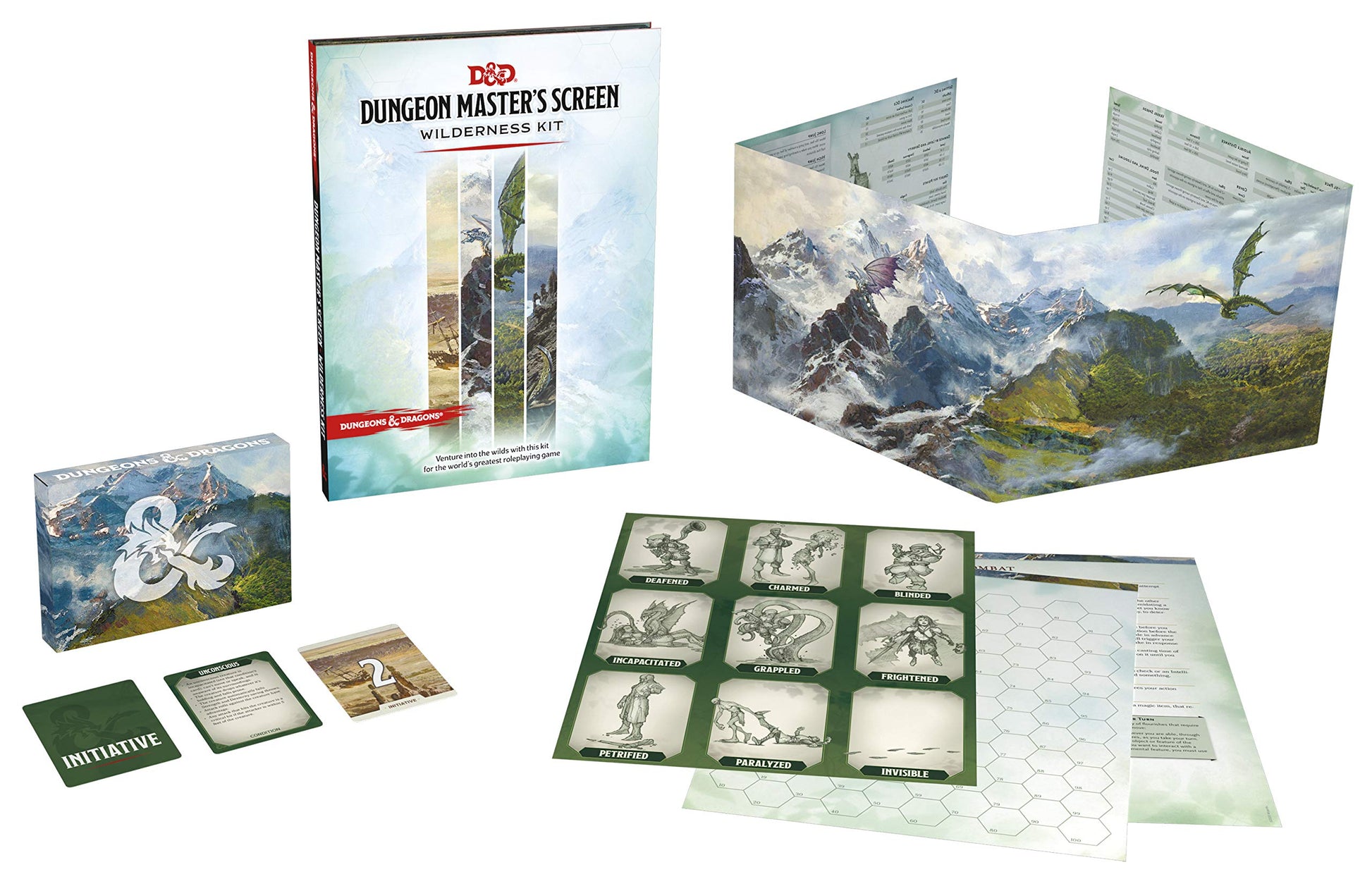 Dungeons & Dragons Dungeon Masters Screen Wilderness Kit - Good Games