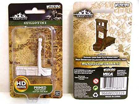 WizKids Deep Cuts Unpainted Miniatures Guillotine - Good Games