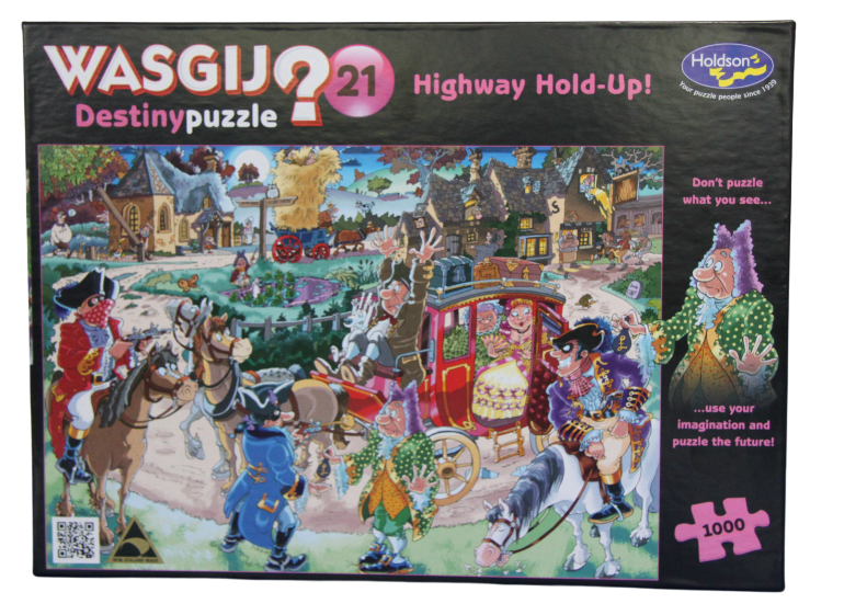 Wasgij? Destiny 21 - Highway Holdup 1000 Piece Jigsaw - Good Games