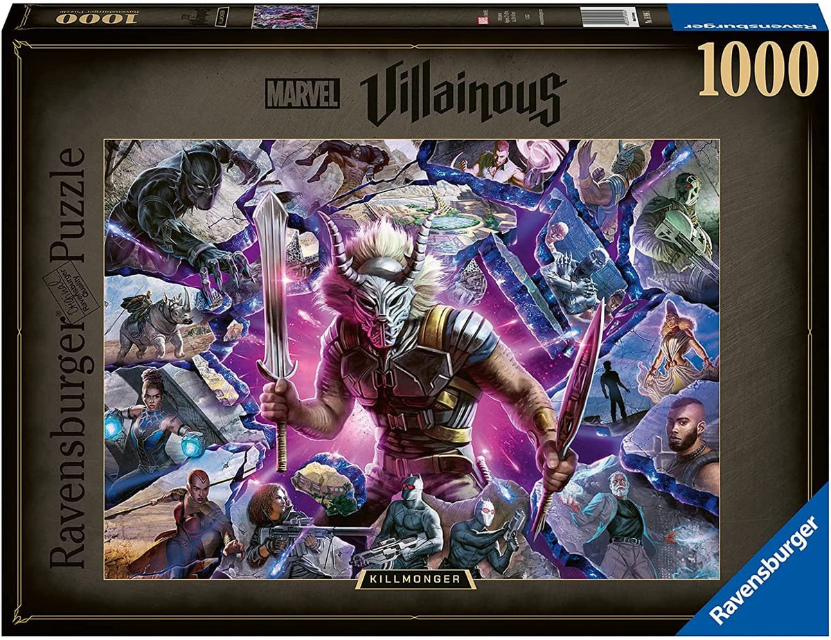 Ravensburger - Villainous Killmonger - 1000 Piece Jigsaw