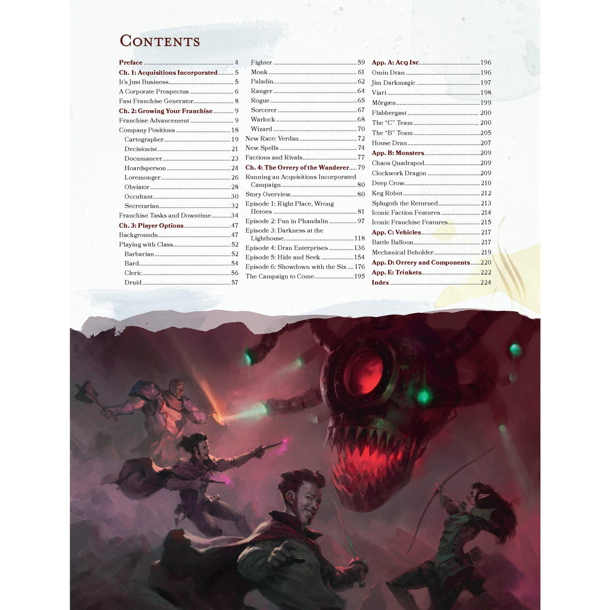 Dungeons &amp; Dragons Acquisitions Incorporated