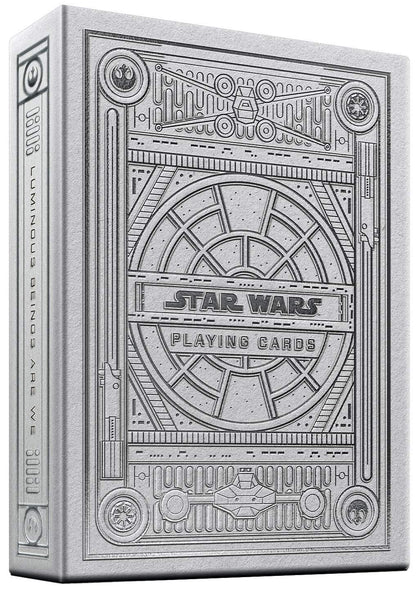Theory 11 Star Wars Silver Edition Playing Cards - Good Games