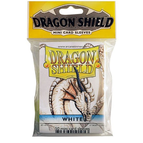 Dragon Shield - White- Japanese Sleeves (50) - Good Games