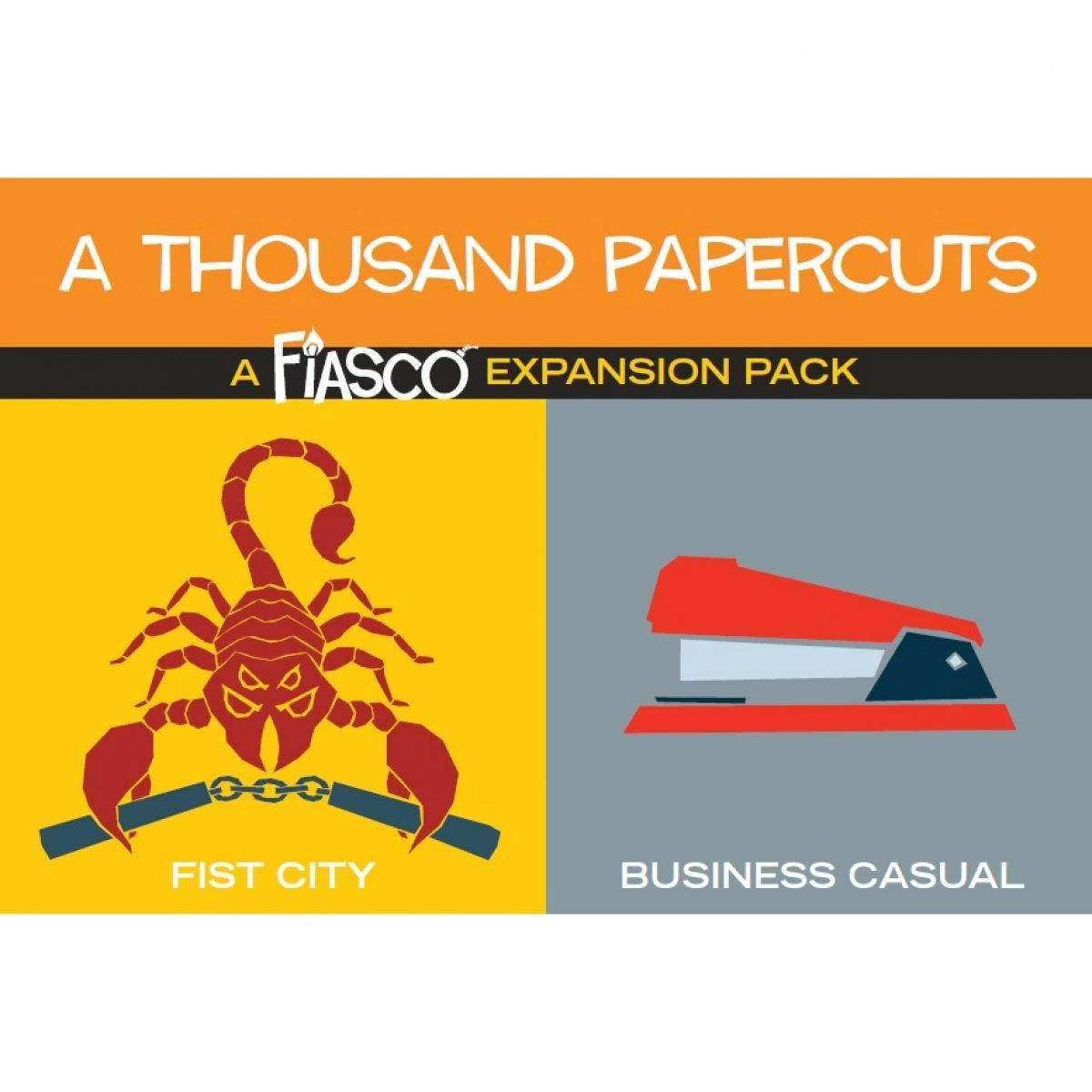 Fiasco Expansion Pack: A Thousand Papercuts - Good Games