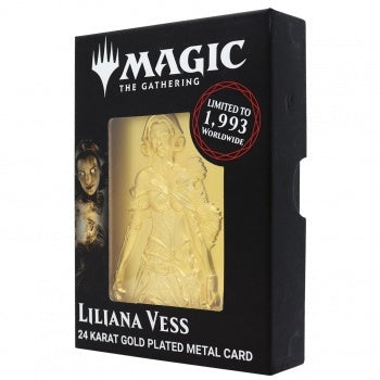 Magic: The Gathering Liliana Vess 24 Karat Gold Plated Card - Good Games