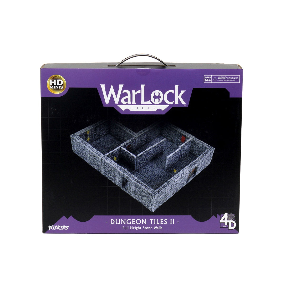 WarLock Tiles Dungeon Tiles II Full Height Stone Walls Expansion - Good Games