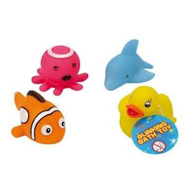 Small Light-Up Bath Toys 5cm - Good Games