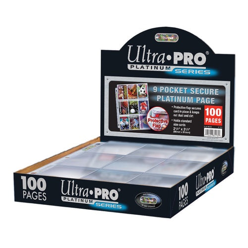 9pkt Hologram Page Secure (Holds 2.5 x 3.5 cards) – Good Games