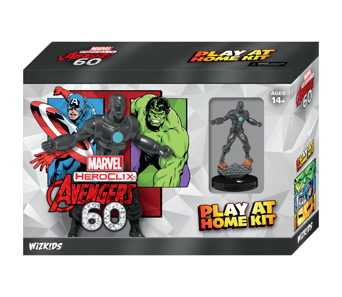Marvel HeroClix Avengers 60th Anniversary Play at Home Kit Iron Man