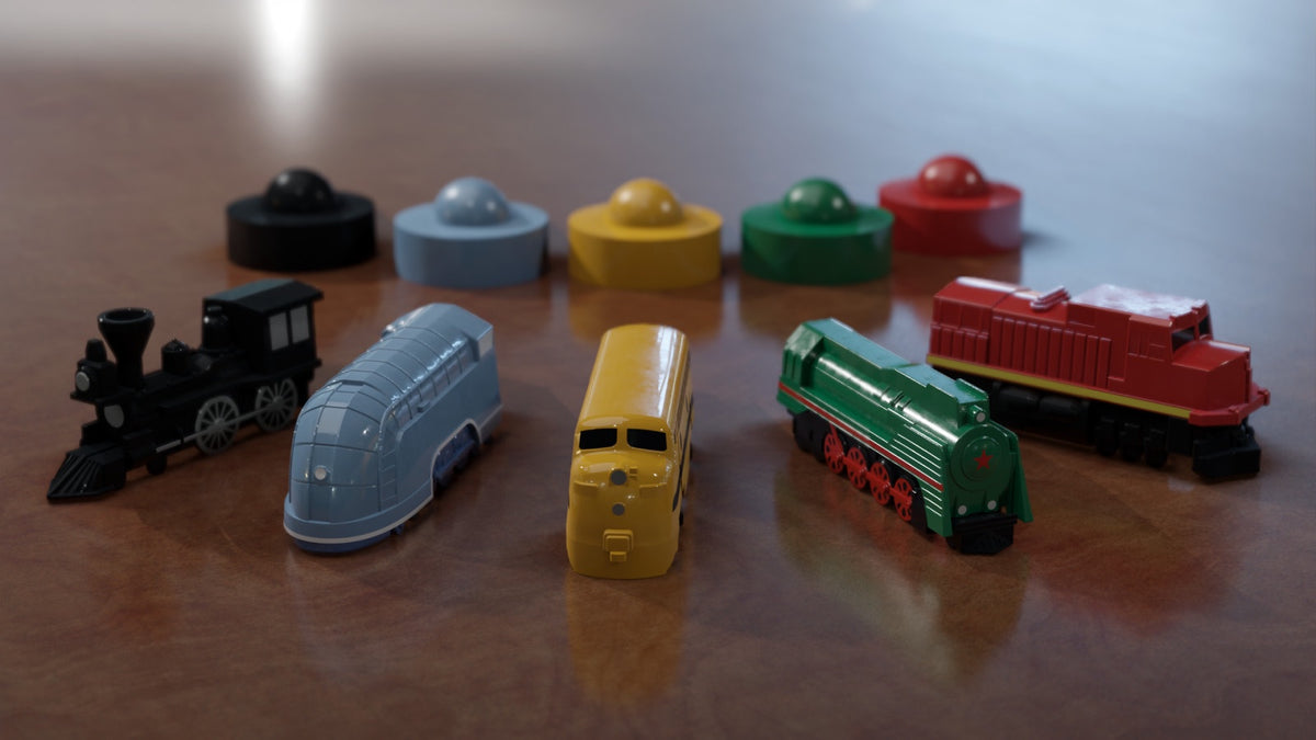 Deluxe Board Game Train Sets