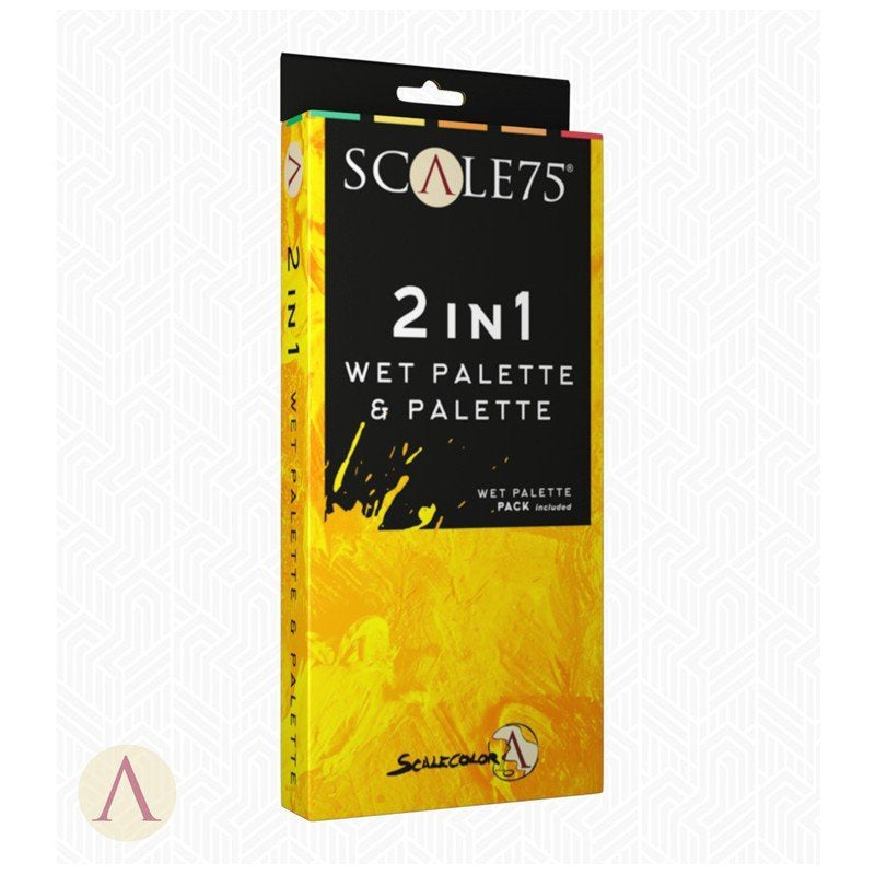 Scale 75 Accessories 2 In 1 Wet Palette And Palette - Good Games