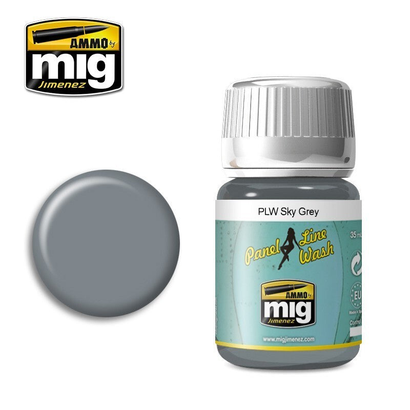 Ammo by MIG Panel Line Wash Sky Grey 35ml - Good Games