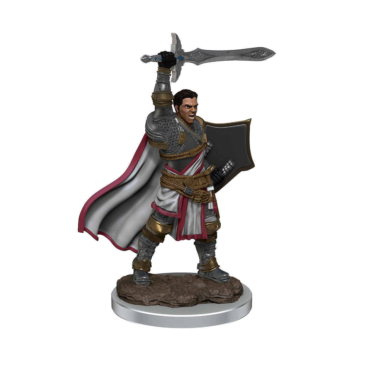 Dungeons & Dragons Premium Painted Figures Human Paladin Male - Good Games
