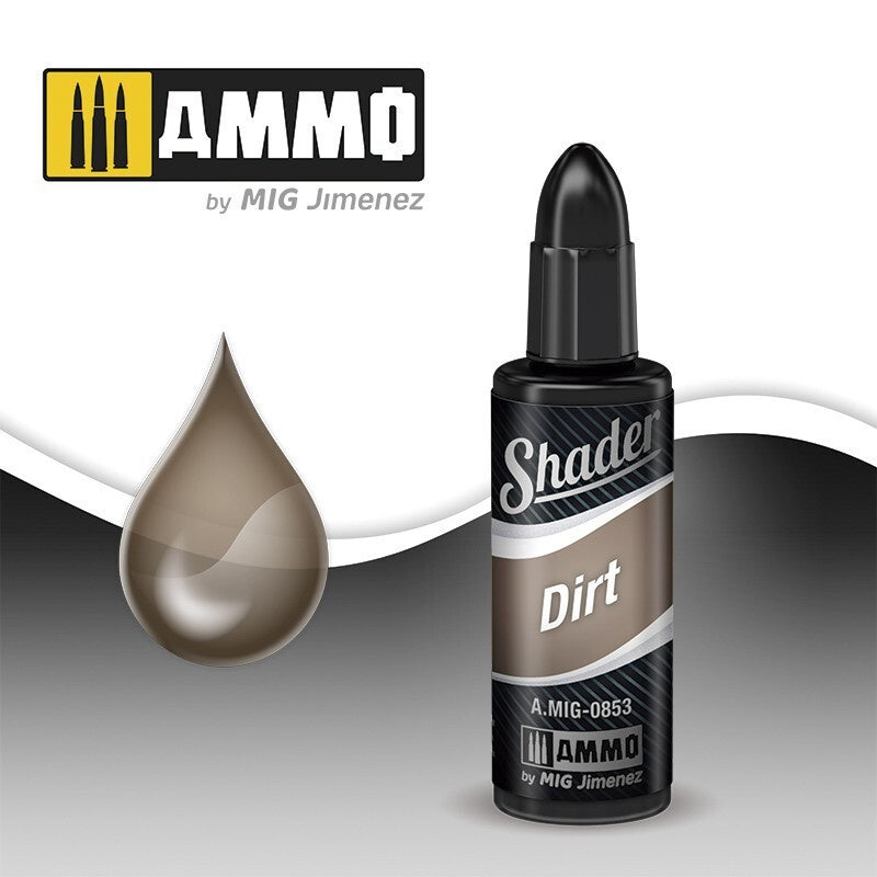 Ammo By MIG Shader Dirt 10ml - Good Games