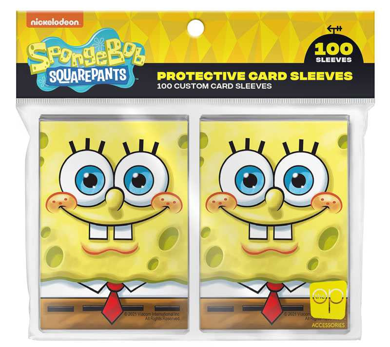 SpongeBob SquarePants Card Sleeves - 100 - Good Games