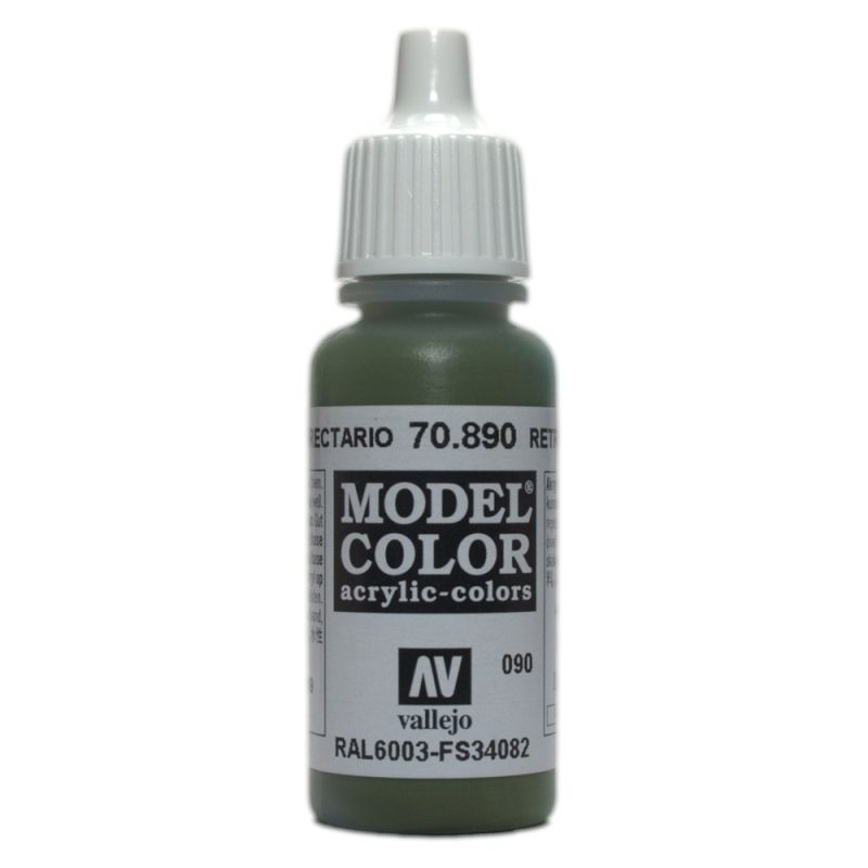Vallejo Model Colour - Refractive Green 17ml Acrylic Paint (AV70890) - Good Games