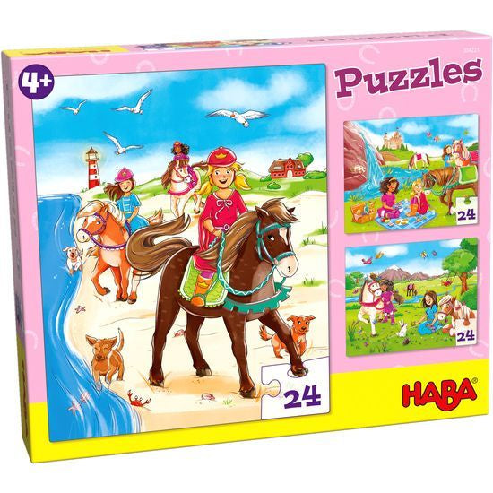 Horse Girls 24 Piece Jigsaws - Good Games