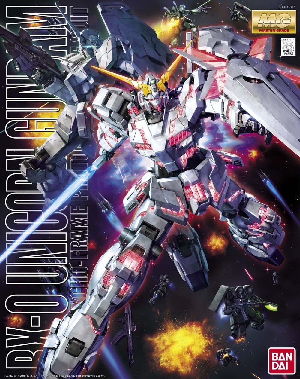 Bandai MG 1/100 Unicorn Gundam Screen Image - Good Games