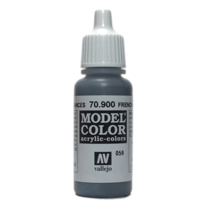Vallejo Model Colour - French Mirage Blue 17ml Acrylic Paint (AV70900) - Good Games