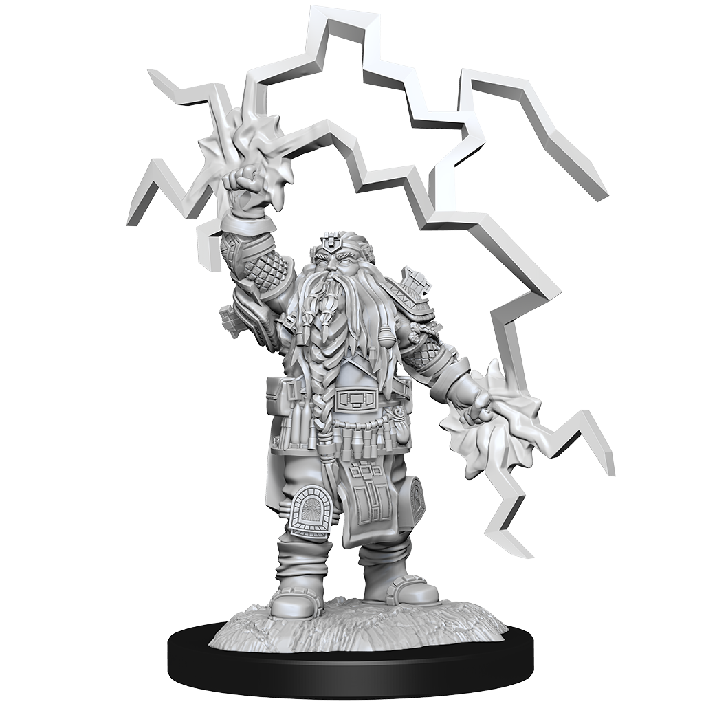Dungeons & Dragons - Nolzurs Marvelous Unpainted Miniatures Dwarf Cleric Male - Good Games