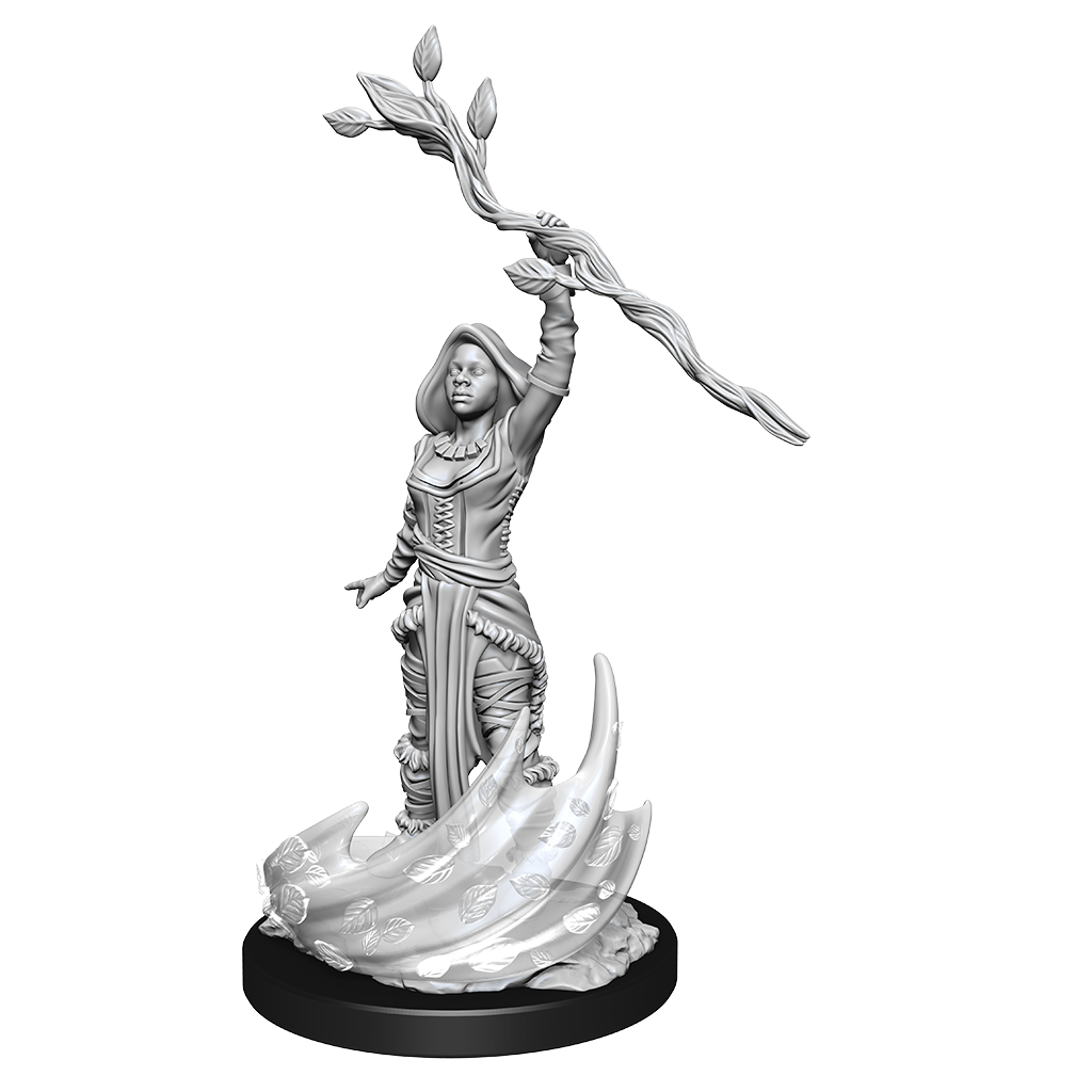 Dungeons & Dragons - Nolzurs Marvelous Unpainted Miniatures Human Druid Female - Good Games