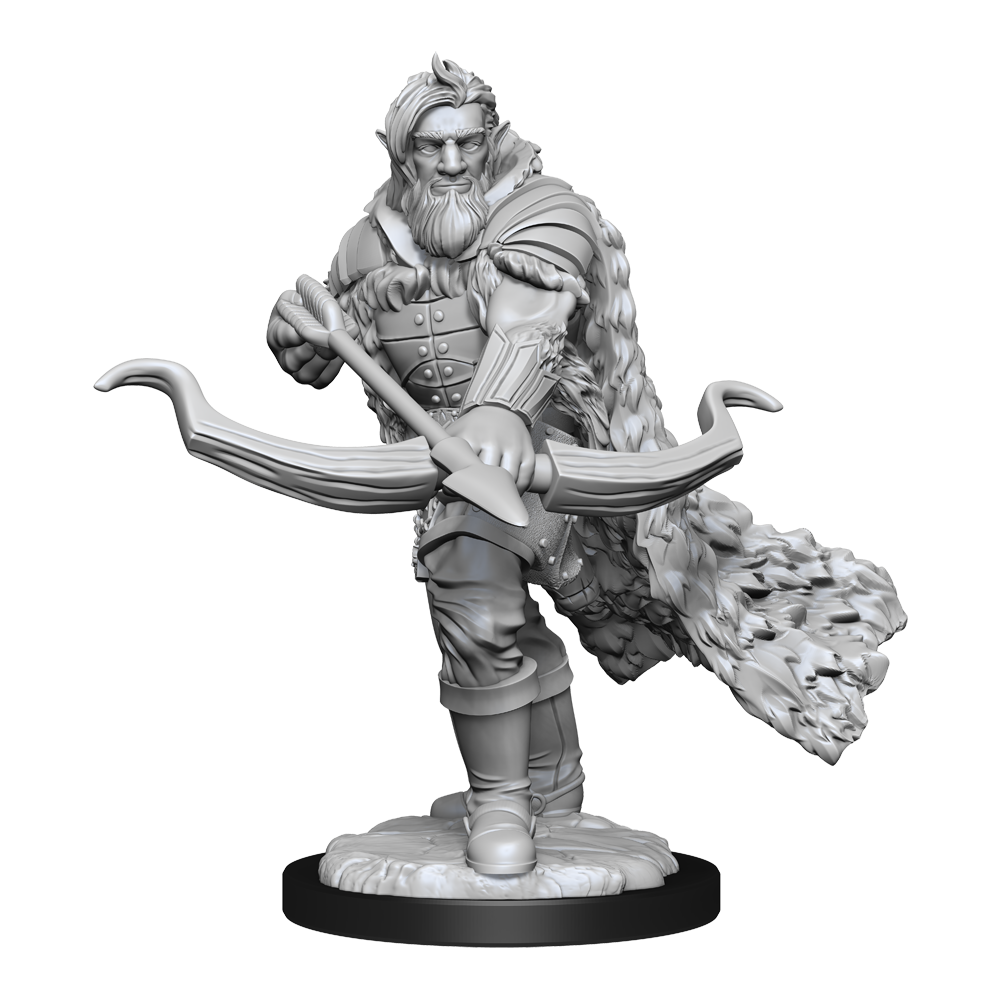 Dungeons & Dragons - Nolzurs Marvelous Unpainted Miniatures Firbolg Ranger Male - Good Games