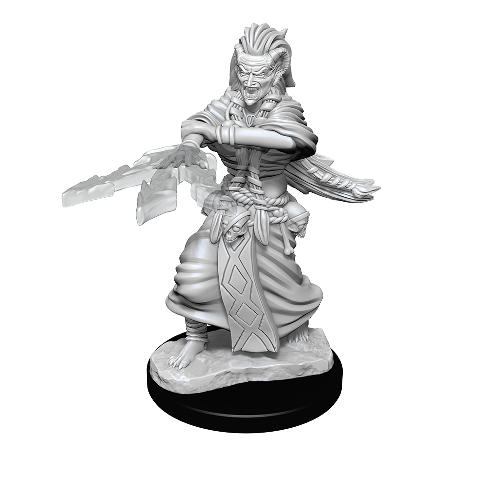 Dungeons & Dragons - Nolzurs Marvelous Unpainted Miniatures Night Hag & Dusk Hag - Good Games