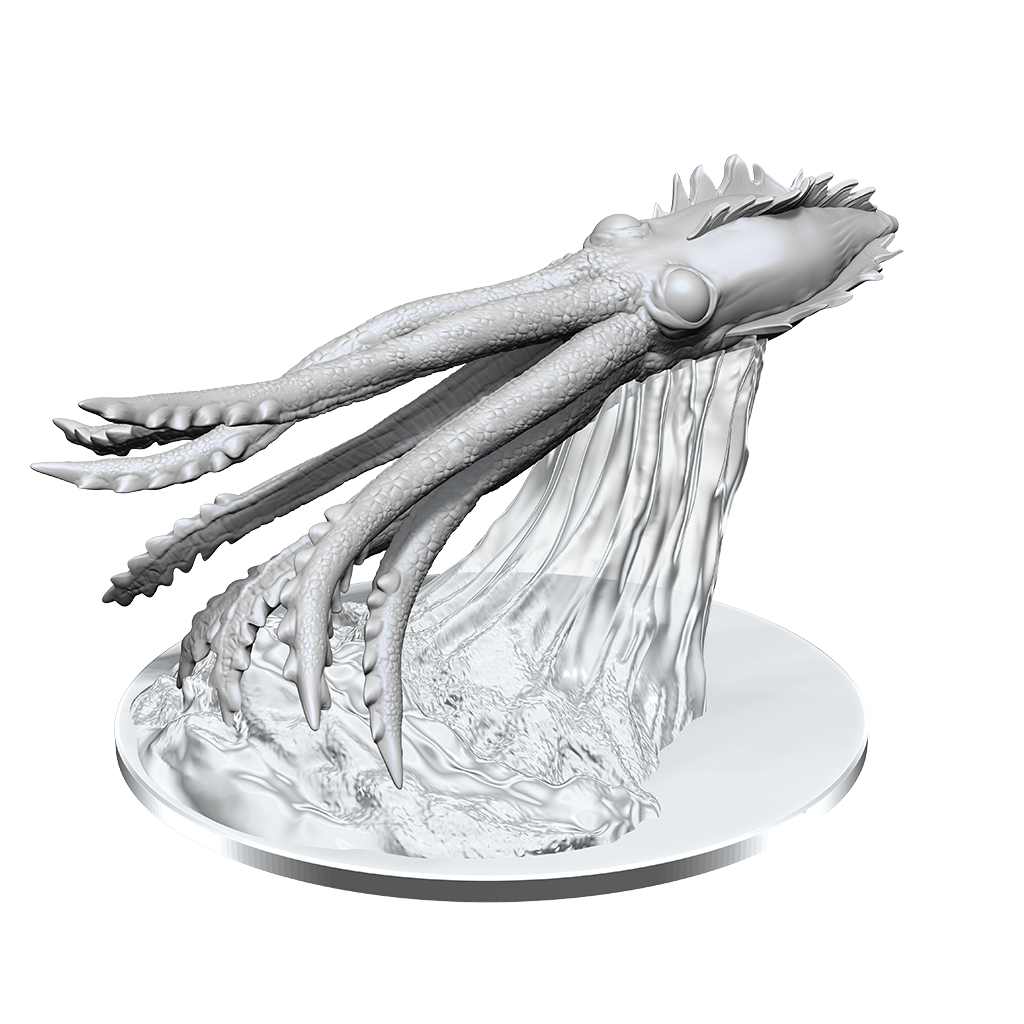 Dungeons & Dragons - Nolzurs Marvelous Unpainted Miniatures Juvenile Kraken - Good Games