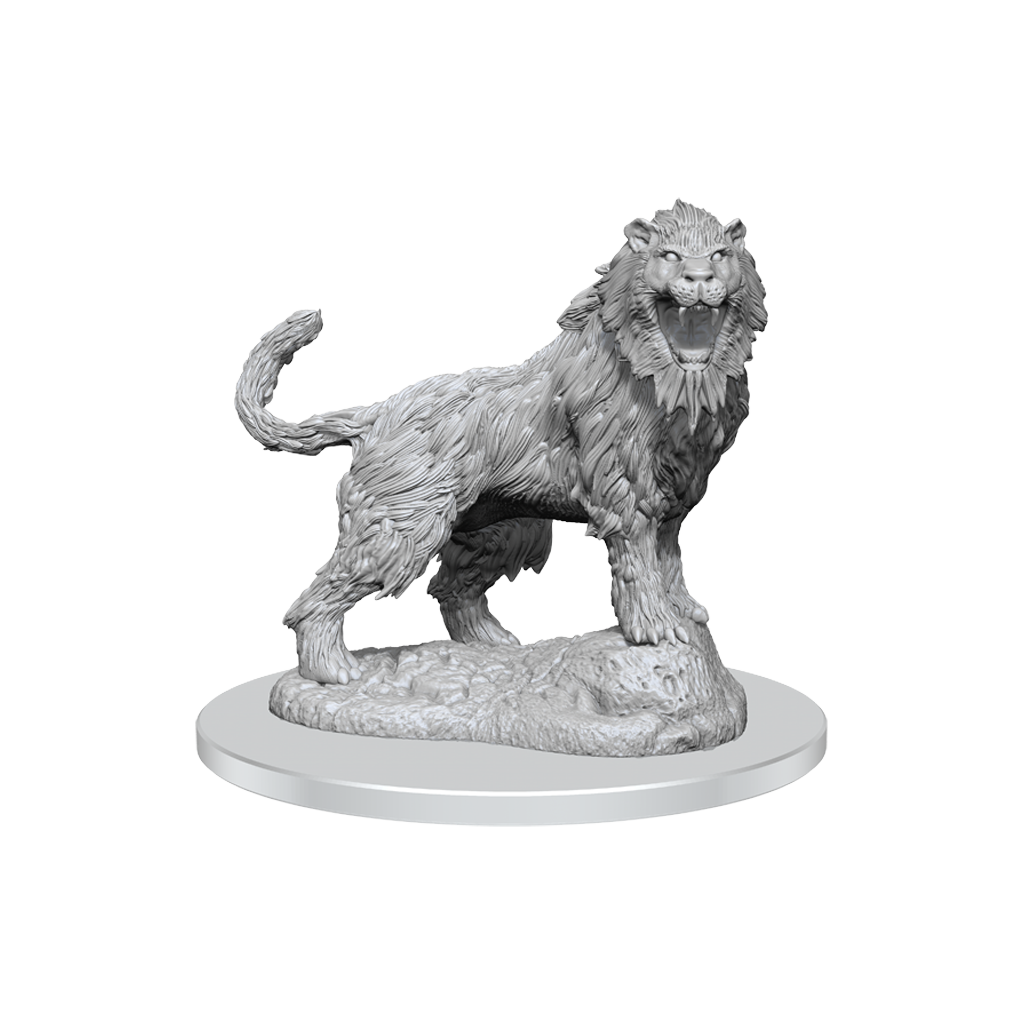 Dungeons & Dragons Nolzurs Marvelous Unpainted Miniatures Crag Cat - Good Games