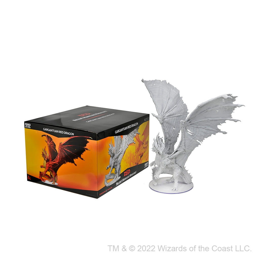 Dungeons &amp; Dragons Nolzurs Marvelous Miniatures Gargantuan Red Dragon