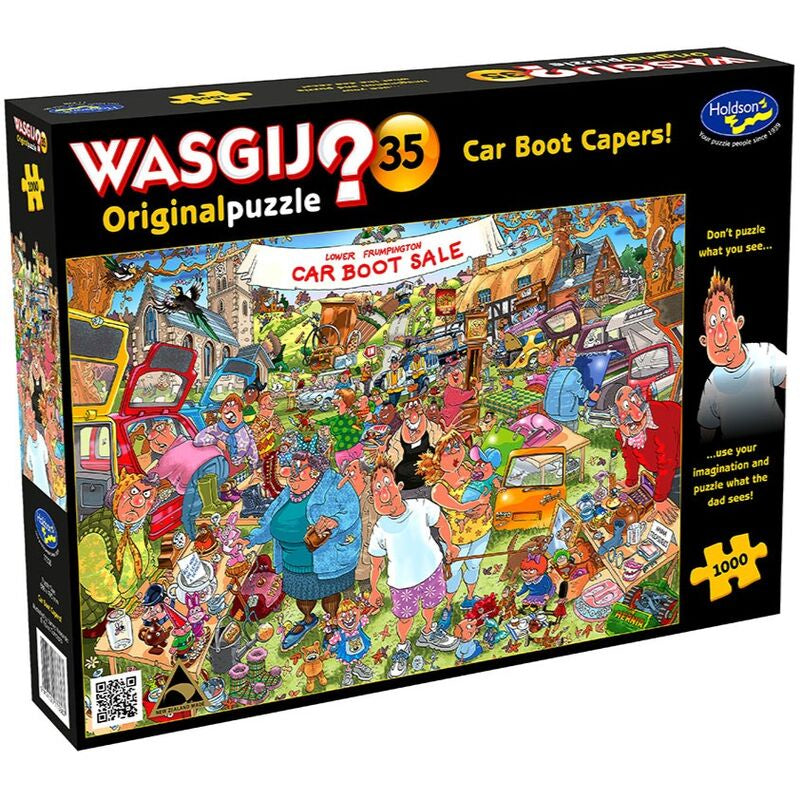 Wasgij? Original 35 - Car Boot Capers - 1000 Piece Jigsaw - Good Games