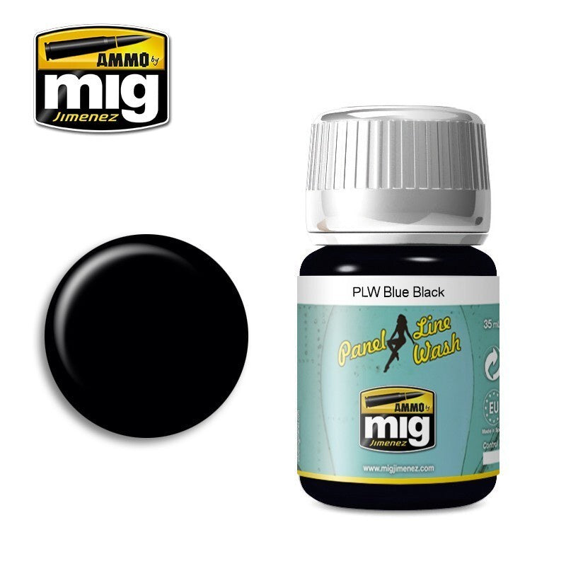 Ammo by MIG Panel Line Wash Blue Black 35ml - Good Games